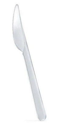 Нож столовый 180 мм ПС цвет прозр. (х50/2000)
